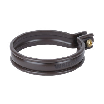 Walraven PVC Pipe Clamp Brown