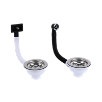 McAlpine Korfplug met RVS Korf en Overloop