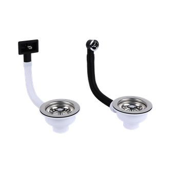 McAlpine Korfplug met RVS Korf en Overloop