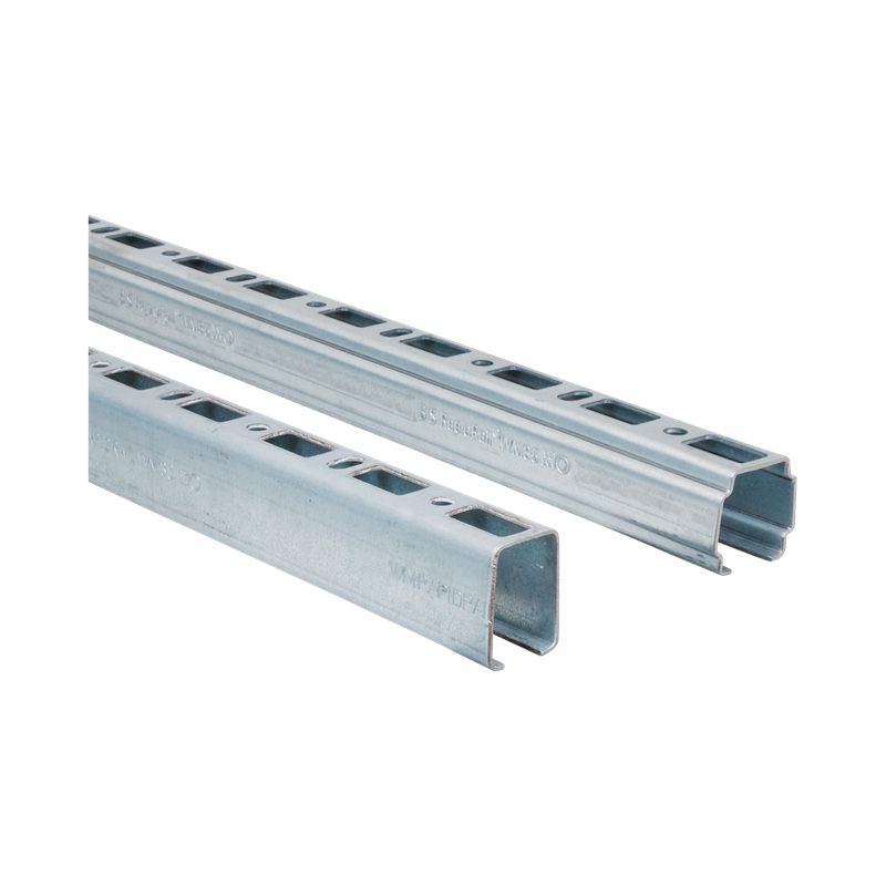 Walraven RapidRail® Channel WM35 3m pre-galvanized 38x40mm