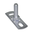 Walraven Wall Plate 672 (Male Thread)