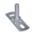 Walraven Wall Plate zp with Stud Bolt M6x25mm