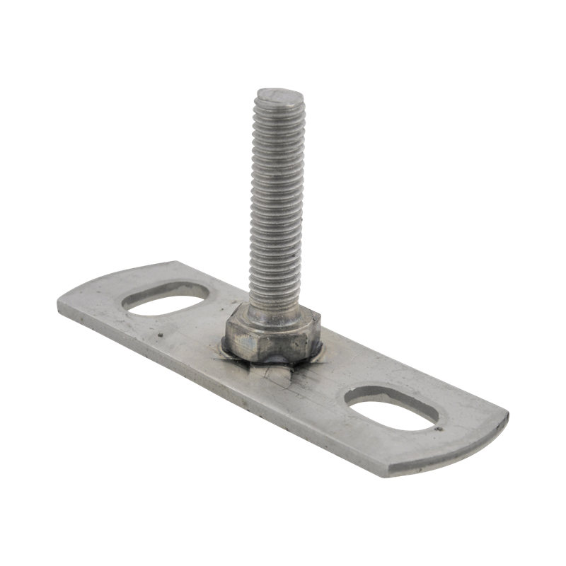 Walraven Stainless Steel Wall Plate with Welded Stud Bolt 672
